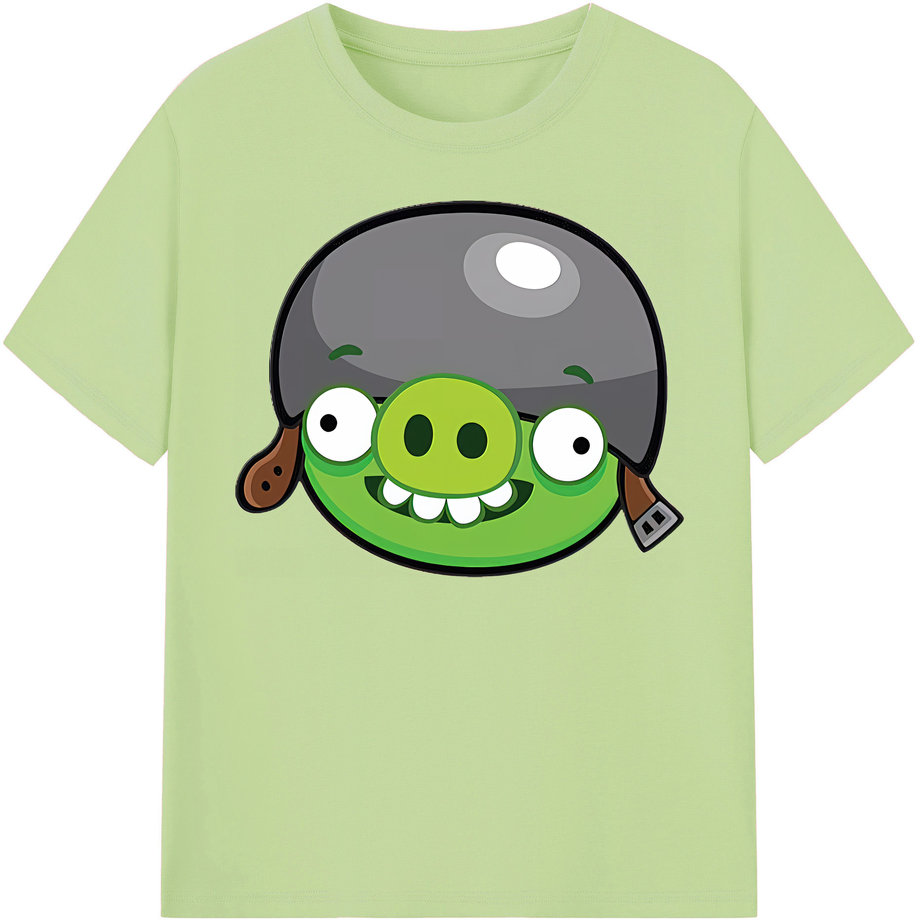 （画像用） Angry Birds アングリーバード 綿100％半袖Tシャツ（フロントプリント）